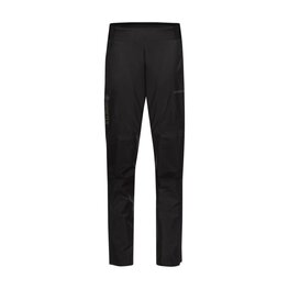 GORE Kolesarske dolge hlače brez naramnic - LUPRA GORE-TEX - črna