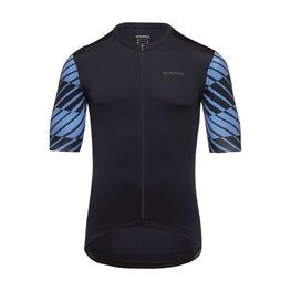 GORE Kolesarski dres s kratkimi rokavi - SWIFTRIDE OPTICAL - črna/modra