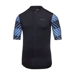 GORE Kolesarski dres s kratkimi rokavi - SWIFTRIDE OPTICAL - črna/modra