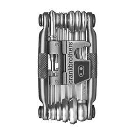 CRANKBROTHERS Kolesarsko orodje - MULTI-19 - srebrna