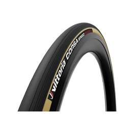 VITTORIA plašč - CORSA PRO SPEED 24-622 TLR - črna/bež