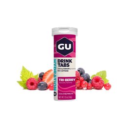 GU Kolesarska  prehrana - HYDRATION DRINK TABS 54 G TRIBERRY