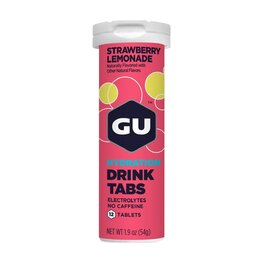 GU pijača - DRINK TAABS 54 g STRAWBERRY HIBISCUS