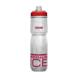 CAMELBAK Kolesarska steklenica za vodo - PODIUM ICE 0,62L - rdeča