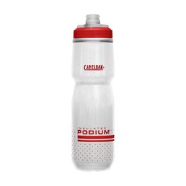 CAMELBAK Kolesarska steklenica za vodo - PODIUM CHILL 0,71L - rdeča/bela