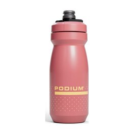 CAMELBAK Kolesarska steklenica za vodo - PODIUM 0,62l - rožnata/rumena