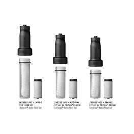 CAMELBAK dodatki za steklenice - LIFESTRAW BOTTLE FILTER SET - črna/prosojna