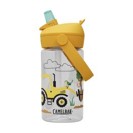 CAMELBAK Kolesarska steklenica za vodo - THRIVE FLIP STRAW KIDS 0,4l - prosojna/rumena