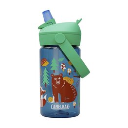 CAMELBAK Kolesarska steklenica za vodo - THRIVE FLIP STRAW KIDS 0,4l - zelena/modra