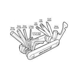 BLACKBURN Kolesarsko orodje - GRID 13 - srebrna