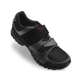 GIRO Kolesarski čevlji - BERM - siva/črna