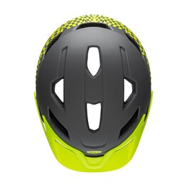 BELL Kolesarska čelada - SIDETRACK - siva/rumena