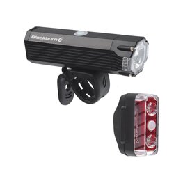 BLACKBURN komplet luči - DAYBLAZER 1000 + - črna