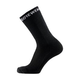 GORE Kolesarske klasične nogavice - ESSENTIAL - črna