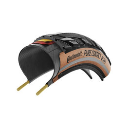 CONTINENTAL PURE CONTACT 28x2.00 - črna/rjava