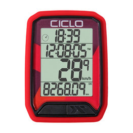 CICLOSPORT tahometer za kolo - PROTOS 213 - rdeča
