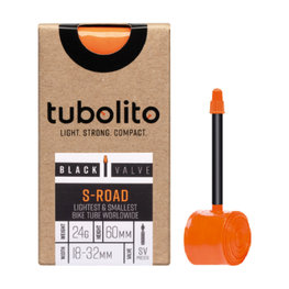 TUBOLITO zračnica - S-TUBO ROAD 700x18/28C - SV60 - oranžna