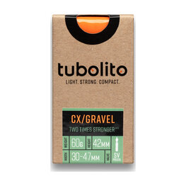 TUBOLITO zračnica - CX/GRAVEL 700x32/50C - SV60 - oranžna