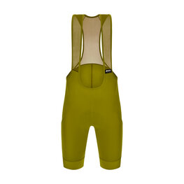 SANTINI Kolesarske kratke hlače z naramnicami - RTR - zelena