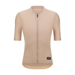 SANTINI Kolesarski dres s kratkimi rokavi - RTR - rjava