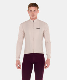 SANTINI Kolesarska  vetru odporna jakna - RTR WIND - slonovina