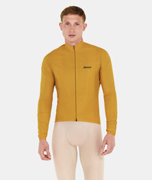 SANTINI Kolesarska  vetru odporna jakna - RTR WIND - rumena