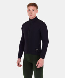 SANTINI Kolesarska  podaljšana jakna - RTR - črna