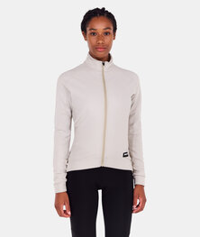 SANTINI Kolesarski dres z dolgimi rokavi zimski - RTR - slonovina