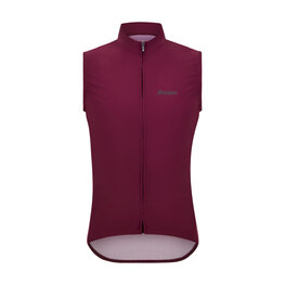 SANTINI Kolesarski brezrokavnik - RTR WIND - bordo