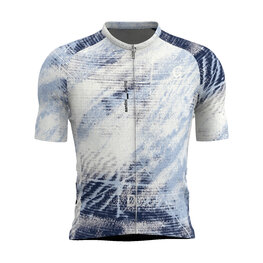 SANTINI Kolesarski dres s kratkimi rokavi - MOTION - modra
