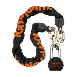 KRYPTONITE ključavnica za kolo - MESSENGER - oranžna/črna