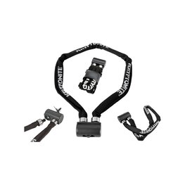 KRYPTONITE ključavnica za kolo - KEEPER 810 FOLD  - črna