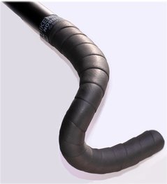 BIKERIBBON trak za krmilo - CICCIO - črna