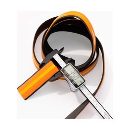 BIKERIBBON trak za krmilo - CICCIO - črna