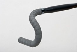 BIKERIBBON trak za krmilo - CORK GEL - siva