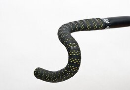 BIKERIBBON trak za krmilo - DROPS - rumena/črna