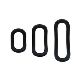 KNOG Kolesarski dodatki - RUBBER - črna