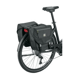 SKS Torbica za kolo - DOUBLE BAG PANNIER CLASSIC - črna