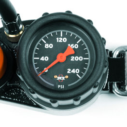 SKS Kolesarski dodatki - RENNKOMPRESSOR MULTIVAVE - oranžna/črna