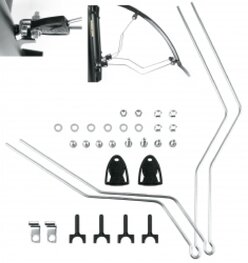 SKS rezervni del - FRONT WHEEL STAY KIT - srebrna