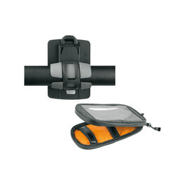 SKS držalo za pametni telefon - SMARTBOY PLUS - črna/oranžna