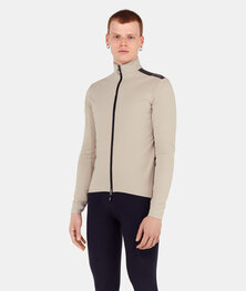 SANTINI Kolesarska  podaljšana jakna - POWER SHIELD - bež