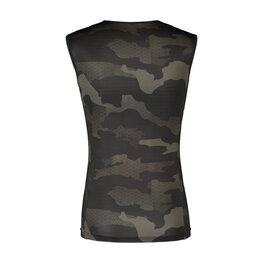 SCOTT Kolesarska  majica brez rokavov - UNDERWEAR CARBON - črna/siva