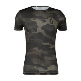 SCOTT Kolesarska  majica s kratkimi rokavi - CARBON SS - črna/siva