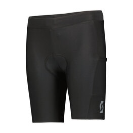 SCOTT Kolesarske kratke hlače brez naramnic - JUNIOR - črna
