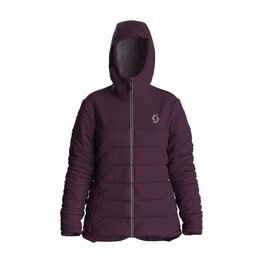 SCOTT Kolesarska  podaljšana jakna - INSULOFT WARM W - rdeča