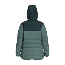 SCOTT Kolesarska  podaljšana jakna - INSULOFT WARM W - zelena