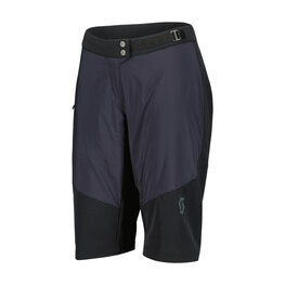 SCOTT Kolesarske kratke hlače brez naramnic - TRAIL STORM INSULOFT AL W - črna