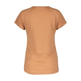 SCOTT Kolesarska  majica s kratkimi rokavi - DEFINED MERINO TECH SS W - oranžna