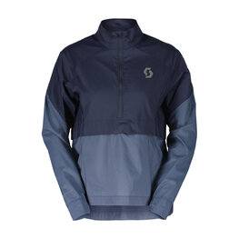 SCOTT Kolesarska  vetru odporna jakna - ENDURANCE ANORAK WB W - modra